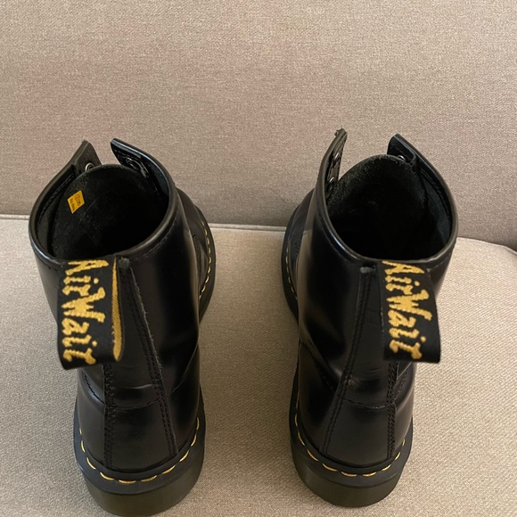 Dr Martens 1460 Black Leather Boot Men Size 10 - Picture 2 of 5